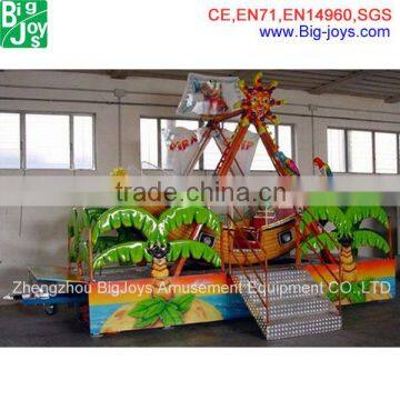 Cheap commercial customized mini pirate ship made in China