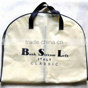 Custom Printed Non Woven Garment Bag for Suit