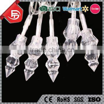 TZFEITIAN OEM ODM Welcome Ice Pillar Decoration Light Chain for Outdoor Decor
