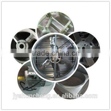 Shutter cone exhaust fan with large air flow.and big blades