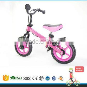 High quality nice price environmental friendly kid running bike for 3-7 year