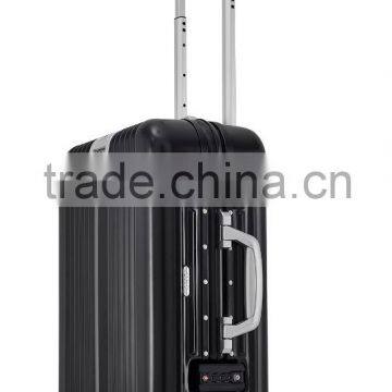 Aluminium alloy carry-on trolley luggage bag for business travel