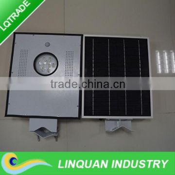 8W portable pole solar street light