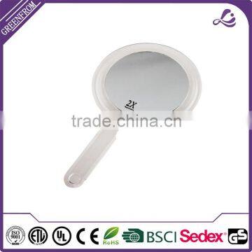 Plastic hand mirror for promotion