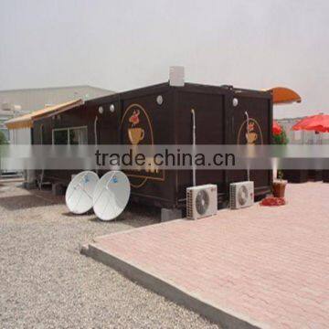 Prefabricated container coffee shop