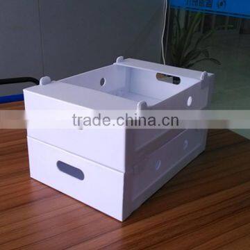 Storage Packaging Collapsible Plastic Fruit Crate