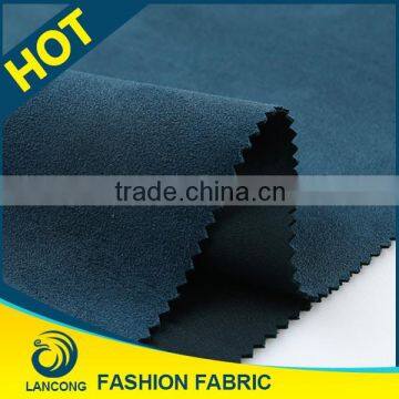 Most popular Latest Style High Quality warp knitted suede fabric