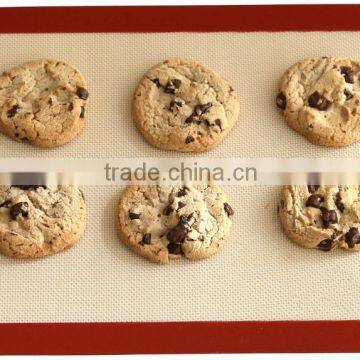 FDA Tableware Mats & Pads Silicone Nonstick Fiberglass Silicone Baking Mat Set