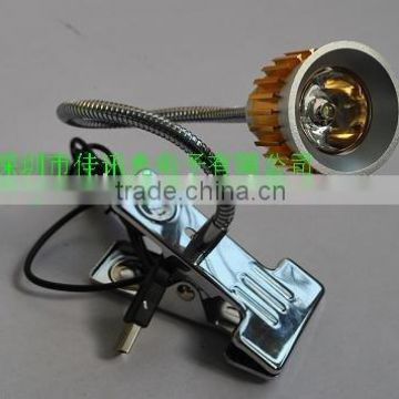 New led jewelry display lighting 1w 3w with Clamp