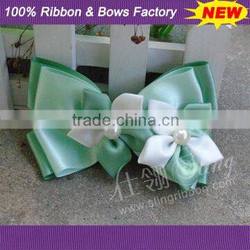 Satin Ribbon Boutique Hair Bows For Kids Girl Hair Accessories