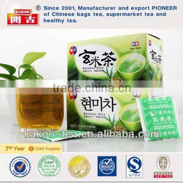 Kakoo genmaicha green tea genmai green tea roasted genmaicha