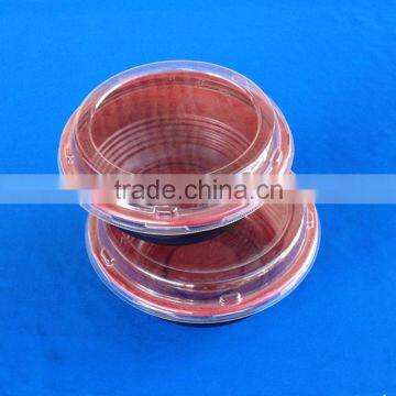 1000ml Disposable Donburi Bowl Red With Lid photo-4
