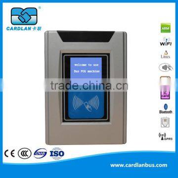 Waterproof bus validator RFID reader support QR code