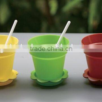 170ml 6oz most popular colorful dessert cup potted type dessert cup disposable cup