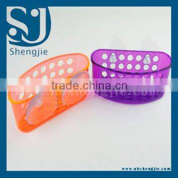 Trade Assurance Wholesale Mesh With Handle Laundry Plastic Bathroom Basket/plastic Bathroom Desk Storage Basket photo-2