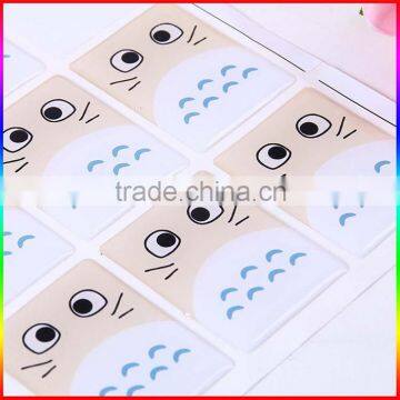 china factory beautiful cartoon epoxy sticker