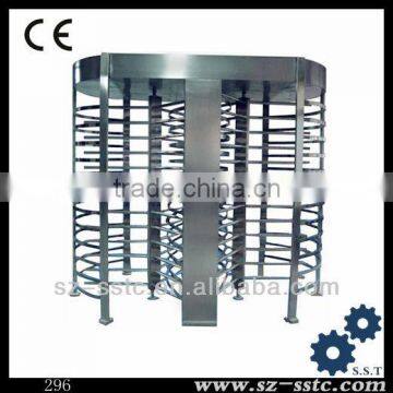 Hight Security full height turnstile fingerprint turnstile for station