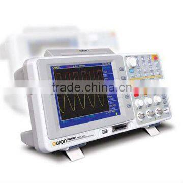 OWON 8.0inch Dual Digital Storage Oscilloscope PDS7102T with 100MHz