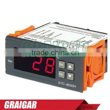 New 220V Digital LCD Sensor Temperature Control Controller With Alarm STC-8000H wholesale