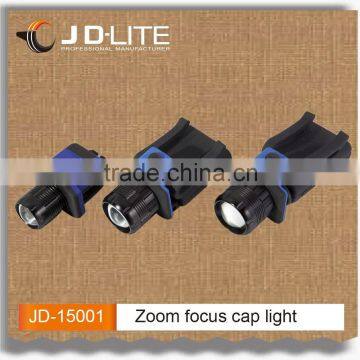XPE LED Mini size zoom focus led cap light head led light head light