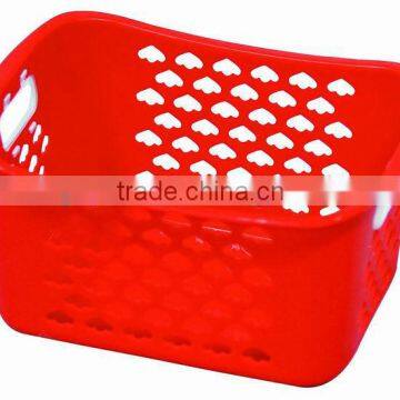 high quality good design supermarket used plastic basket mould