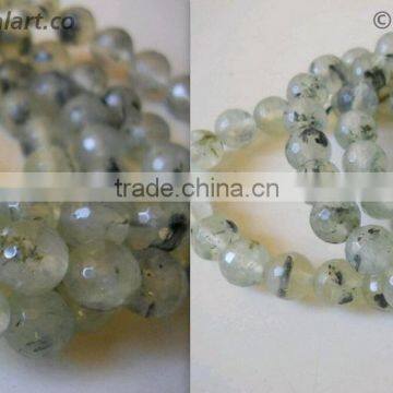Rutile Quartz Faceted Beads Bracelets