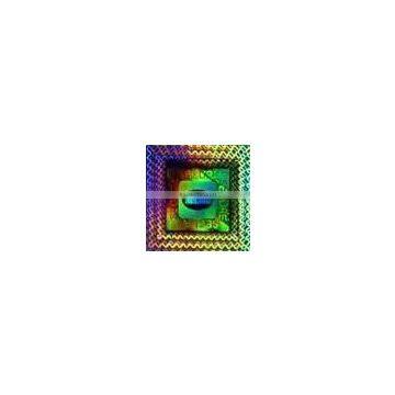 true color hologram sticker
