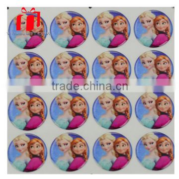 colorful epoxy sticker/resin sticker publisher company