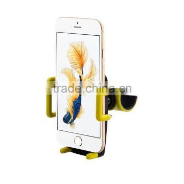 PU rubber magnet stainless iron material and no magnetic phone holder charger