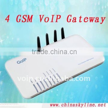 goip4,high quality,support 4 sim cards,with H.323 and SIP,4 channels voip gsm gateway,goip gateway