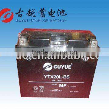 Motorcycle battery YTX20L-BS