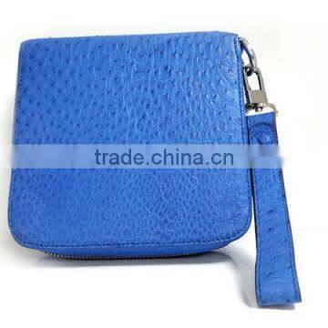 Ostrich Leather DVD Case Round CD DVD Case