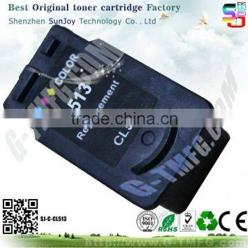 Wholesale Printer Ink Cartridge Compatible CL-513 for Canon PIXMA iP2702 iP2700 MP240 MP252 MP250 MP260 MP272 MP270 MP480 MP49