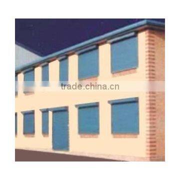 PVC roll shutter window