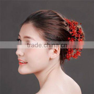 MYLOVE China Bridal Hair Accessory Flower Crystal Hair Pin Hair Clips MLF126 photo-2