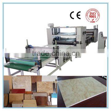 PVC /acrylic / PU paper laminating Machine/PUR laminate machine