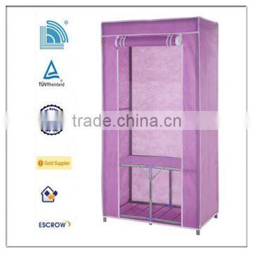 2015 most fashion folding fabric Wardrobe for family