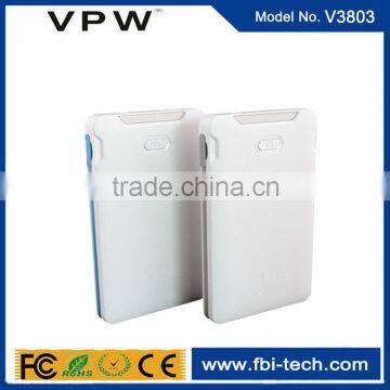 Fast Charging 5V 2.1A 8000mah slim Power Bank For Android iphone