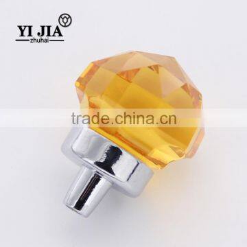 Furniture Cupboard Cabinet Drawer Zinc Alloy Crystal Glass Knob