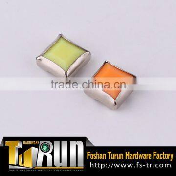 Latest Design Custom Made Metal Jeans Fabric Covered Button photo-3