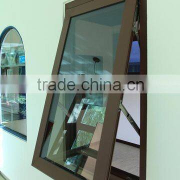 Popular design Aluminium top hung windows made in china