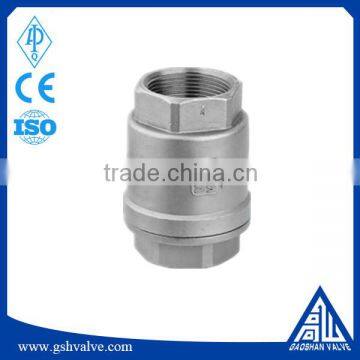 high quality Screw end spring vertical lift check valve