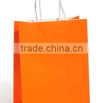 Wholesale Solid Color Gift Colorful Paper Kraft Bags photo-3
