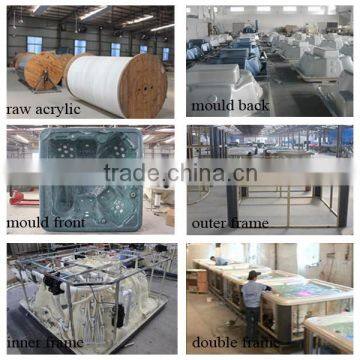 Factory Price New Design JY8801 Large Swim Spa With 3 Steps photo-5