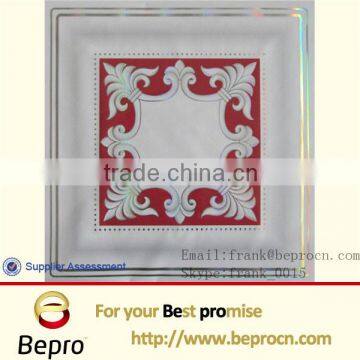 Colorful and Wood Grain Pvc Ceiling Design for House Ceiling Decoration photo-2