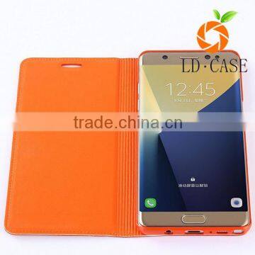 for samsung galaxy s6 edge case with card slot book ID wallet flip leather case cover
