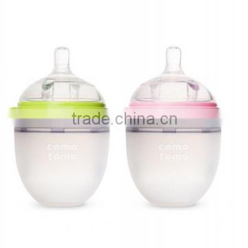 New Design Comotomo Natural Feel Bundle silicone Comotomo Natural Feel Baby feeding Bottle