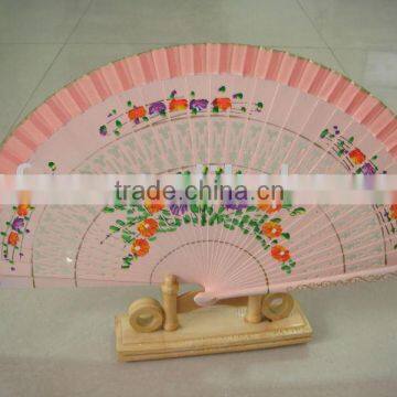 wooden fan