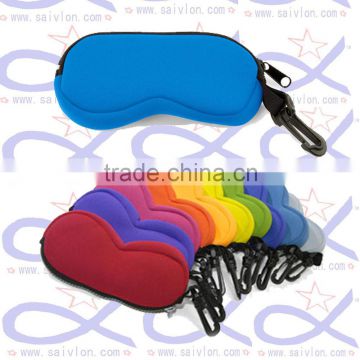 Colorful soft neoprene glasses case eyeglass bag