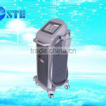 Manufactuer 2016 Latest Vertical Laser Diod 808 Hair Removal Permanent High Power Supply and 10HZ Frequency